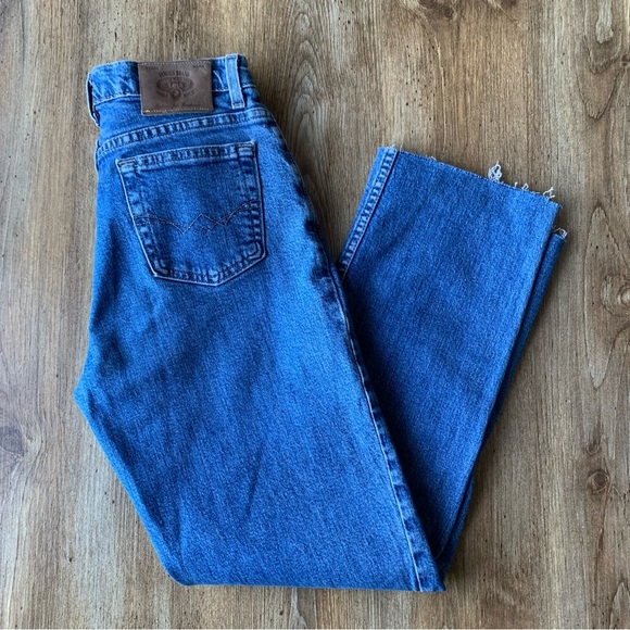 Vintage Lois Jeans Denim Made In Canada 26x27 Blue Medium Wash Julie 90s - Picture 8 of 10